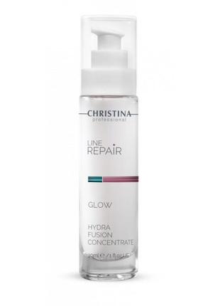 Увлажняющий концентрат christina line repair glow hydra fusion concentrate 30 мл