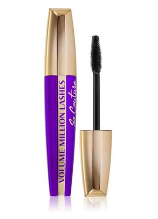 L’oréal paris
volume million lashes so couture
туш для об'єму та подовження вій