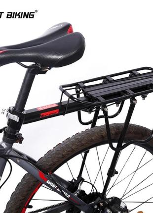 Багажник велосипедный алюминиевый west biking заднее седло