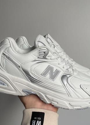 Женские кроссовки new balance 530 white leather