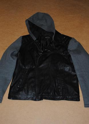 River island косуха кожанка стильна чоловіча куртка