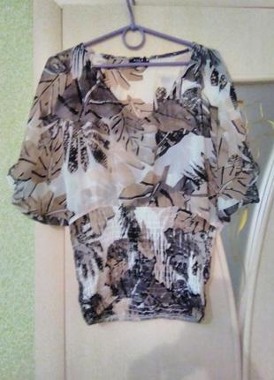 Літня туніка-блуза vila clothes m 46-50 укр.
