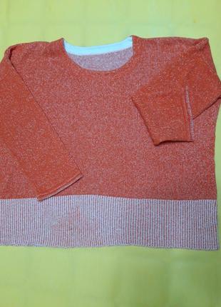 Пуловер оверсайз isobel blouse х/б +лен3 фото