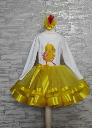 Костю курчатки вбрання курчати сукня курчати  карнавальний костюм курчати2 фото