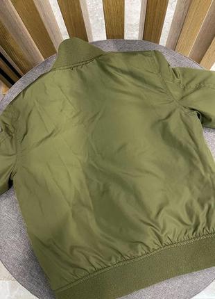 Демисезонная куртка бомбер ветровка для мальчика gap10 фото