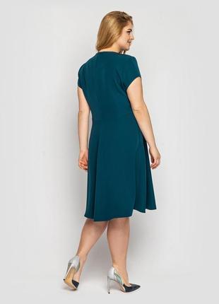 Сукня muar тропікана 56 темно-синій принт 02063 фото