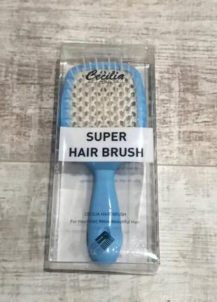 Гребінець для волосся super hair brush cecilia3 фото