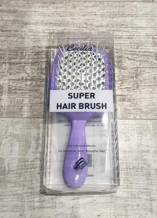 Гребінець для волосся super hair brush cecilia6 фото