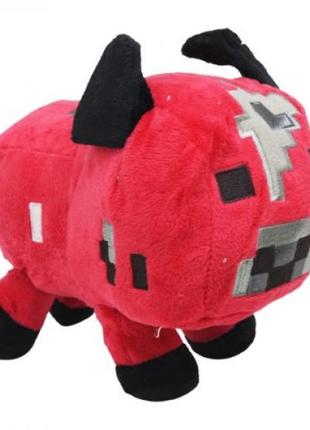 Мягкая игрушка майнкрафт: грибная корова"