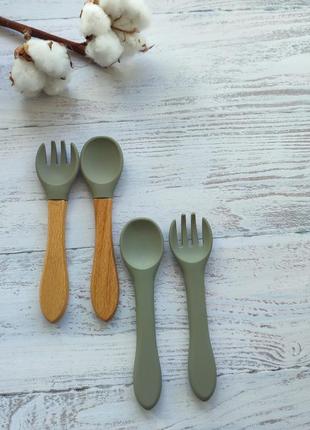 Набір дитячого посуду силіконовий посуд для дітей дитячий силіконовий посуд дитячий...