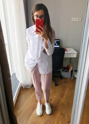 Сорочка біла вільного крою