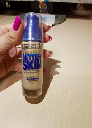 Тональний крем maybelline better skin 30ml тон light beige