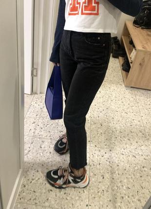 Черные женские джинсы zara