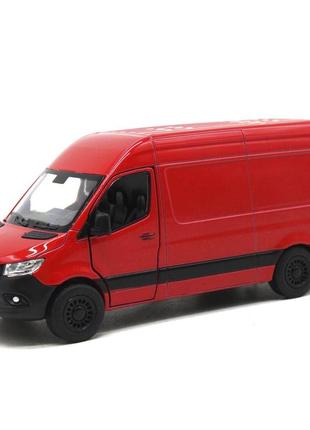 Металева машинка kinsmart mercedes-benz sprinter kt5426