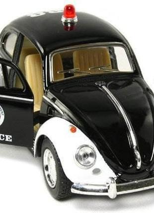 Машина металлическая инерционная kinsmart volkswagen classical beetle 1967 kt5057wp