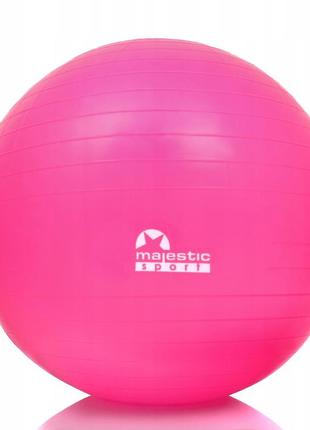 М'яч для фітнесу (фітбол) majestic sport 75 см anti-burst gvp5028/p poland4 фото