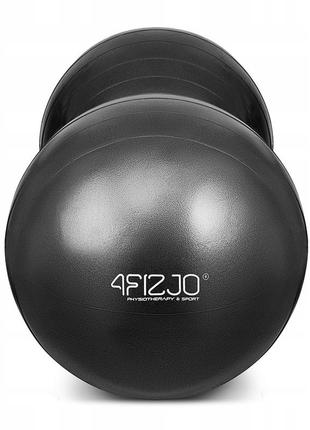 Мяч для фитнеса (арахис) 4fizjo air ball peanut 45 x 90 см anti-burst 4fj0282 poland4 фото