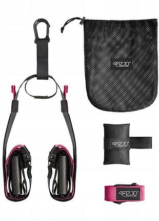 Петли для функционального тренинга 4fizjo подвесная система black/pink (p-5907739314109)