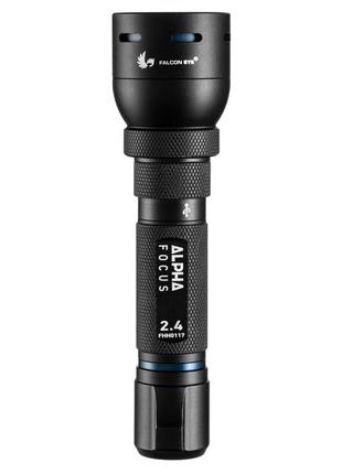 Ручной фонарь тактический falcon eye alpha 2.4 (500 lm) focus usb rechargeable (fhh0116)