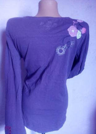 Фіолетова блуза3 фото