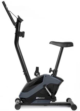 Велотренажер магнітний hs-045h eos сірий - hop-sport, кардіотренажер велотренажер для дому до 120 кг2 фото