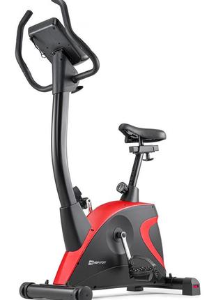 Велотренажер електромагнітний hop-sport hs-005h host червоний, кардіотренажер велотренажер для дому до 150 кг2 фото