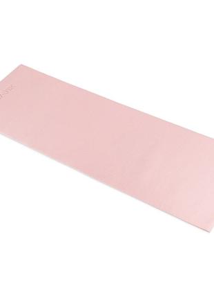 Килимок (мат) для фітнесу та йоги gymtek 0,5 см рожевий3 фото