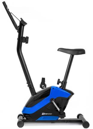 Велотренажер магнітний hs-045h eos синій - hop-sport, кардіотренажер велотренажер для дому до 120 кг3 фото