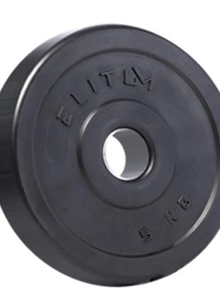 Млинці диски для гантелей та штанг композитні під штангу 30 мм набір композитних дисків hop-sport elitum titan 60 кг no15 фото