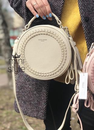 Сумка на довгій ручці cross-body сумочка трендова і стильна кроссбоди david jones