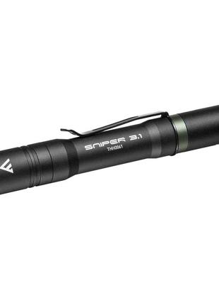 Фонарь тактический с выдвижной линзой mactronic sniper 3.1 (130 lm) usb rechargeable magnetic (thh0061)2 фото