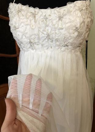 Новое свадебное платье! распродажа!6 фото