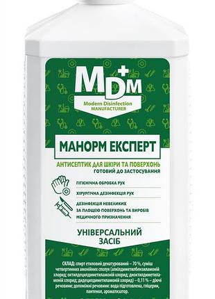 Засіб дезінфекційний манорм експерт для рук mdm 1л