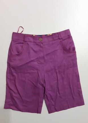 Фірмові лляні шорти