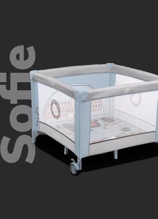 Манеж lionelo sofie blue sky