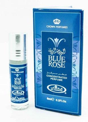 Женские масляные духи blue rose al-rehab (голубая роза аль-рехаб) 6 мл