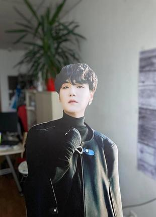 Ростова фігура мін юнгі bts bangtan boys. ростова фігура з будь-яким зображенням під замовлення