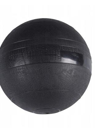 Слэмбол (медицинский мяч) для кроссфита sportvida slam ball 7 кг sv-hk0198 black poland2 фото