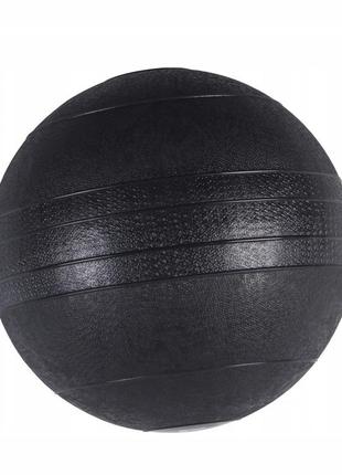 Слэмбол (медицинский мяч) для кроссфита sportvida slam ball 7 кг sv-hk0198 black poland7 фото