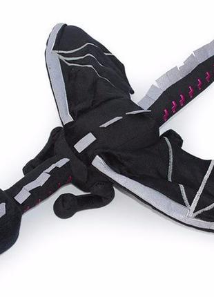 М'яка іграшка майнкрафт ендер дракон з гнучкими крилами 60 см minecraft ender dragon