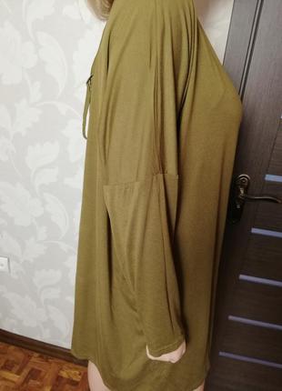 Розпродаж))) фірмове плаття оверсайз хакі boohoo6 фото