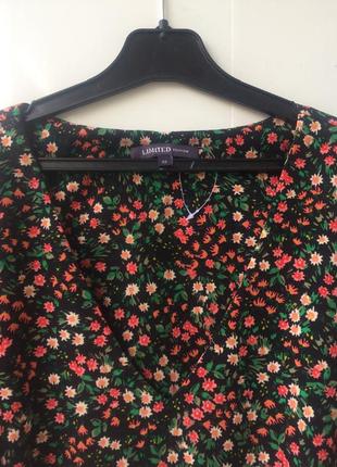Платье в цветочный принт marks & spencer,40/l 2