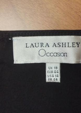 Открытое черное платье лора эшли laura ashley 48-50 всего за 360 грн! фантастика!4 фото