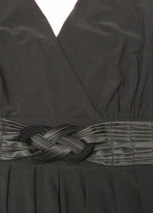 Открытое черное платье лора эшли laura ashley 48-50 всего за 360 грн! фантастика!