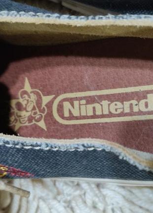 Дуже гарні і якісні кеди,мокасіни фірми nintendo.розмір 395 фото