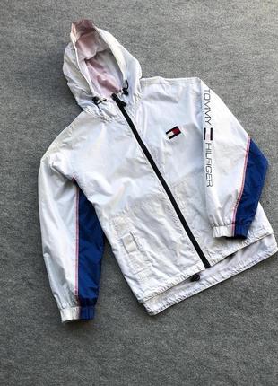 Вінтажна куртка tommy hilfiger vintage pocket anorak jacket white