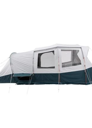 Туристическая палатка с тамбуром quechua seconds f&b шестиместная трехкомнатная...