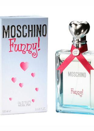 Туалетная вода  moschino funny оригинал 100ml