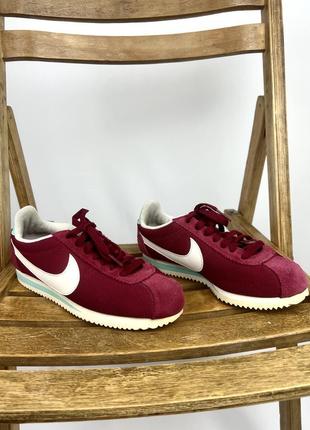 Nike classic cortez txt оригинальные замшевые кроссовки 36,5 р. (23 см)6 фото