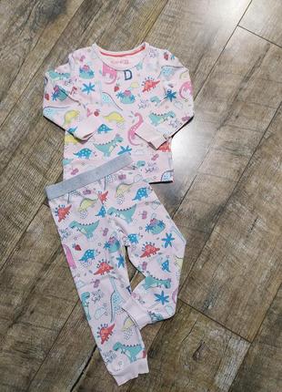 Піжама дівчинці, m&s, р. 92, 2 роки
